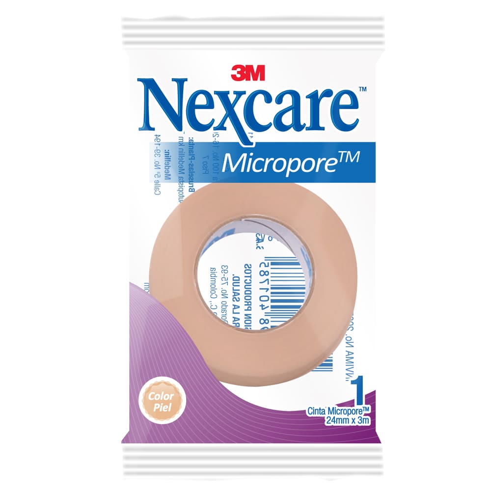 NEXCARE PIEL - CINTA QUIRURGICA X 24/3mm