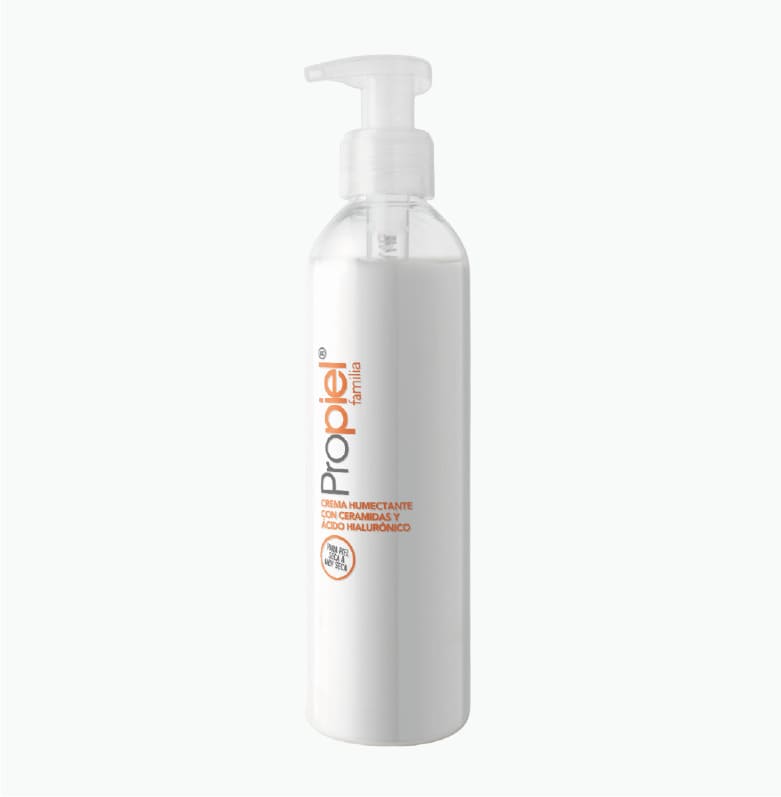 PROPIEL FAMILIA CREMA HUMECTANTE CON CERAMIDAS Y AC HIALURONICO 240mL
