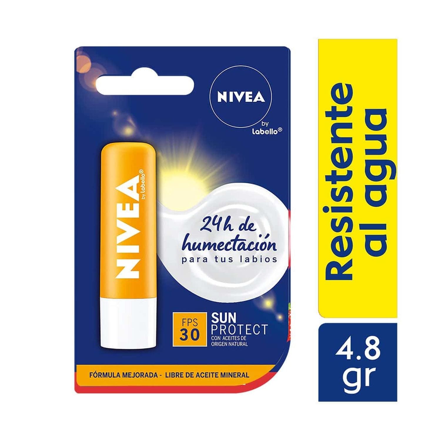 NIVEA LIP CARE ESSSENTIAL AMARILLO