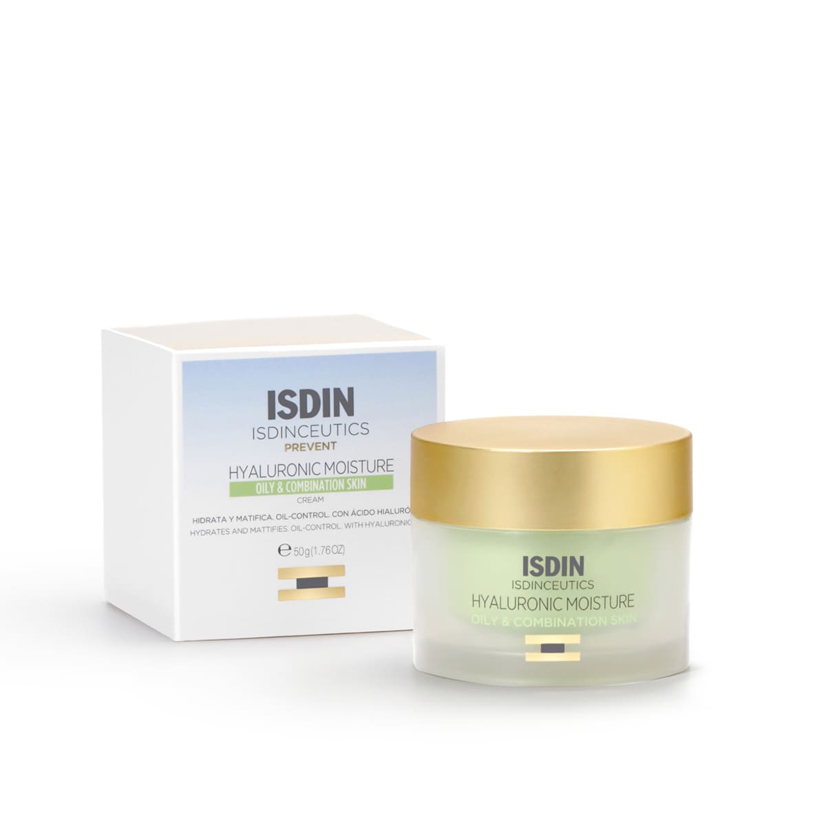 ISDINCEUTICS HYALURONIC MOISTURE MIXTA VERDE X 50ml - ISDIN